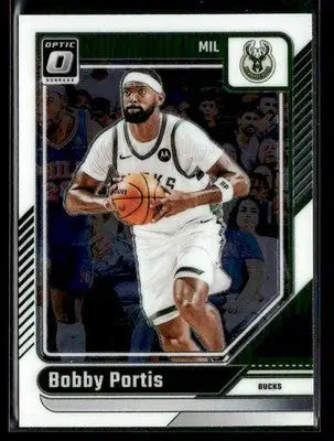 2024-25 Donruss Optic Bobby Portis #98 Base Milwaukee Bucks - Basketball Card Single