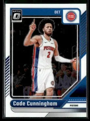 2024-25 Donruss Optic Cade Cunningham #26 Detroit Pistons