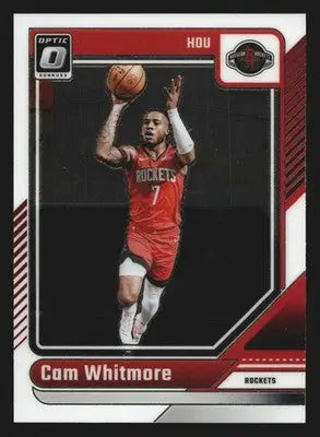 2024-25 Donruss Optic Cam Whitmore #97 Houston Rockets - Basketball Card Single
