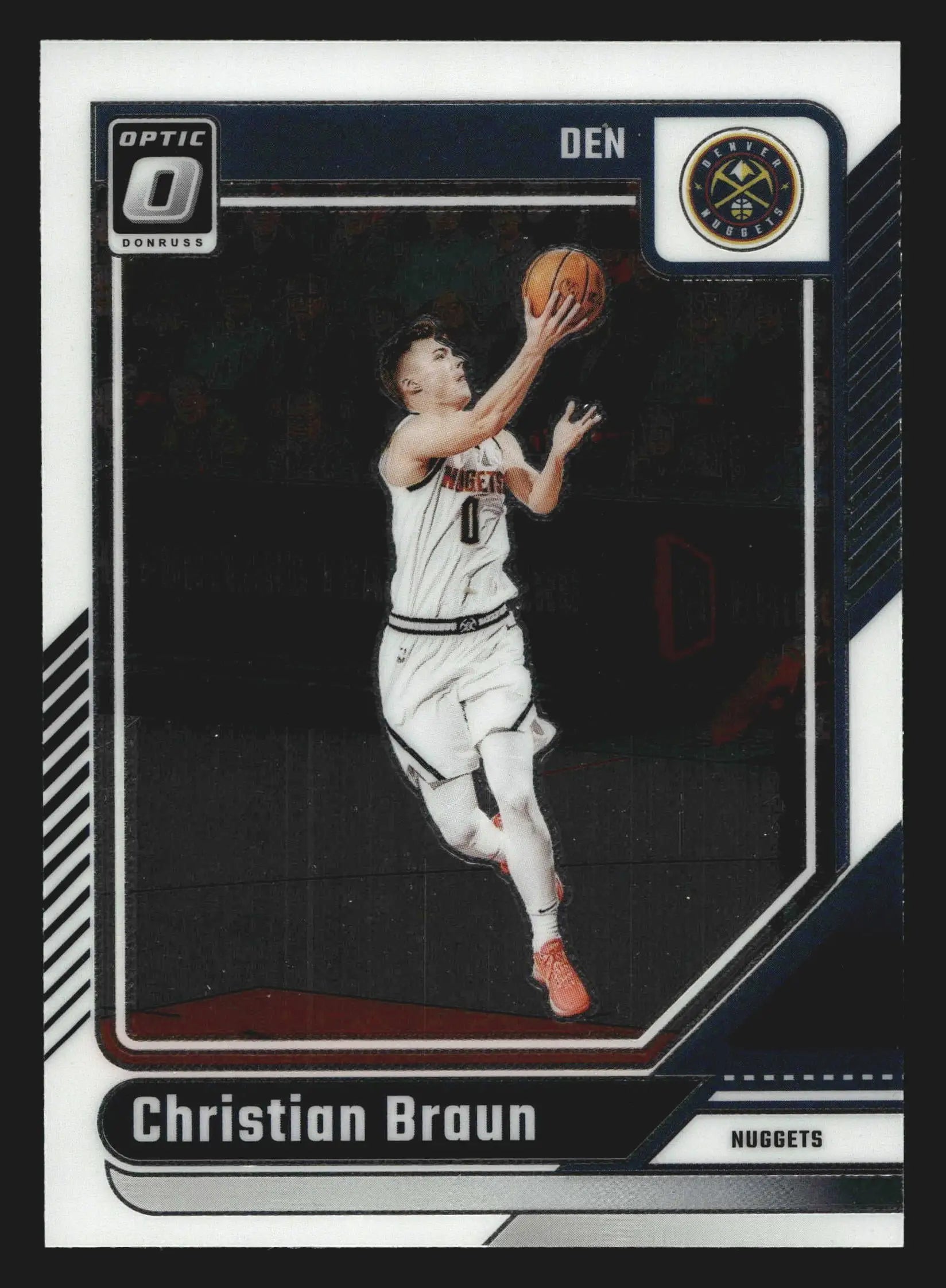 2024-25 Donruss Optic Christian Braun #101 Denver Nuggets