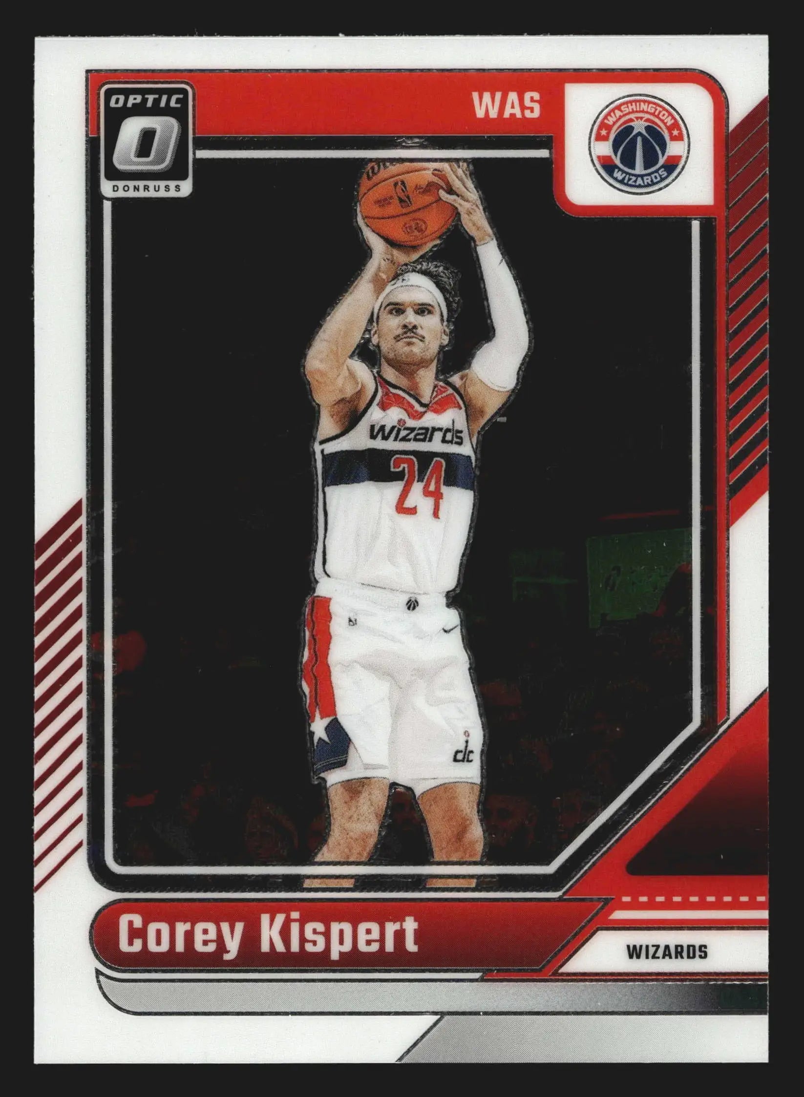 2024-25 Donruss Optic Corey Kispert #183 Wizards - Basketball Card Single