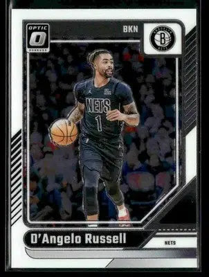 2024-25 Donruss Optic D’Angelo Russell #123 Brooklyn Nets