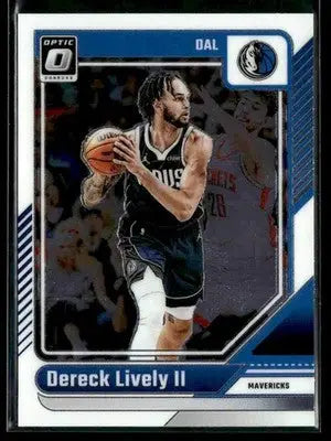 2024-25 Donruss Optic Dereck Lively II #44 Dallas Mavericks