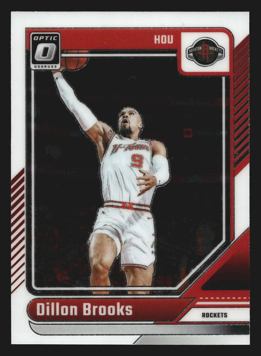 2024-25 Donruss Optic Dillon Brooks #194 Houston Rockets - Basketball Card Single