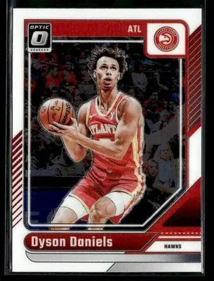 2024-25 Donruss Optic Dyson Daniels #56 Base Atlanta Hawks - Basketball Card Single