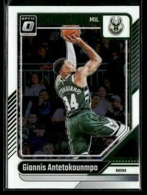 2024-25 Donruss Optic Giannis Antetokounmpo #176 Base Milwaukee Bucks - Basketball Card Single