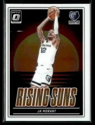 2024-25 Donruss Optic Ja Morant #9 Rising Suns Memphis Grizzlies - Basketball Card Single
