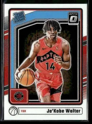 2024-25 Donruss Optic Ja’Kobe Walter #283 RC Toronto Raptors