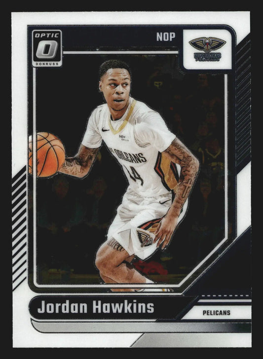 2024-25 Donruss Optic Jordan Hawkins #68 New Orleans Pelicans