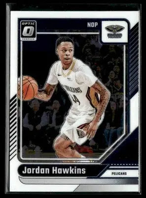 2024-25 Donruss Optic Jordan Hawkins #68 New Orleans Pelicans