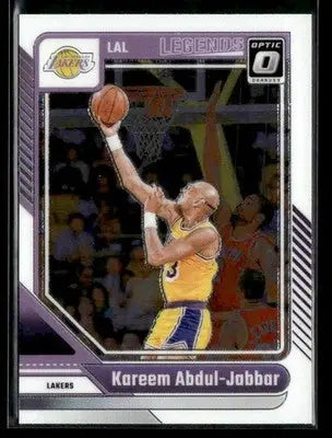 2024-25 Donruss Optic Kareem Abdul-Jabbar #228 Los Angeles Lakers