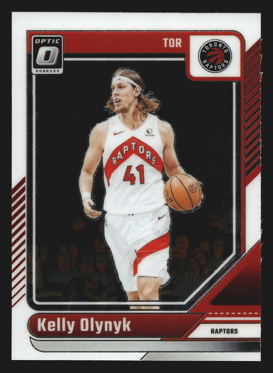 2024-25 Donruss Optic Kelly Olynyk #152 Toronto Raptors - Basketball Card Single