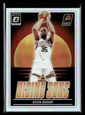 2024-25 Donruss Optic Kevin Durant #11 Rising Suns Holo Phoenix Suns