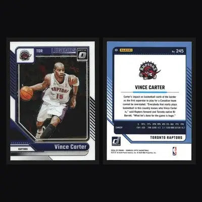 2024-25 Donruss Optic Legends Vince Carter #245 Raptors HOF