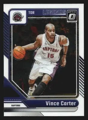 2024-25 Donruss Optic Legends Vince Carter #245 Raptors HOF