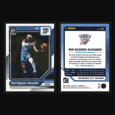 2024-25 Donruss Optic Shai Gilgeous-Alexander #127 Thunder - Basketball Card Single