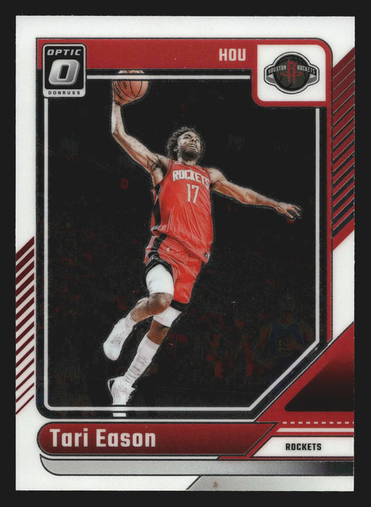 2024-25 Donruss Optic Tari Eason #185 Houston Rockets - Basketball Card Single