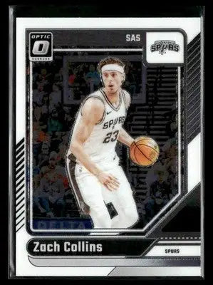 2024-25 Donruss Optic Zach Collins #204 San Antonio Spurs