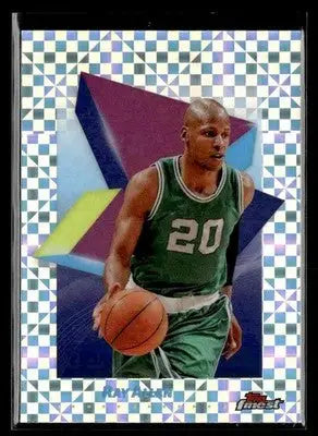 2024-25 Finest #8 Ray Allen X-Fractor Boston Celtics - Basketball Card Single