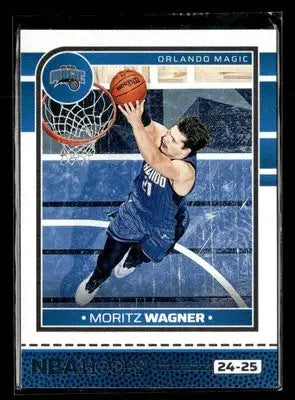 2024-25 Hoops #105 Moritz Wagner Base Orlando Magic - Basketball Card Single