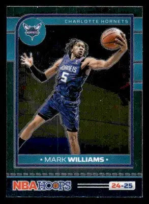 2024-25 Hoops #110 Mark Williams Premium - Basketball Card Single
