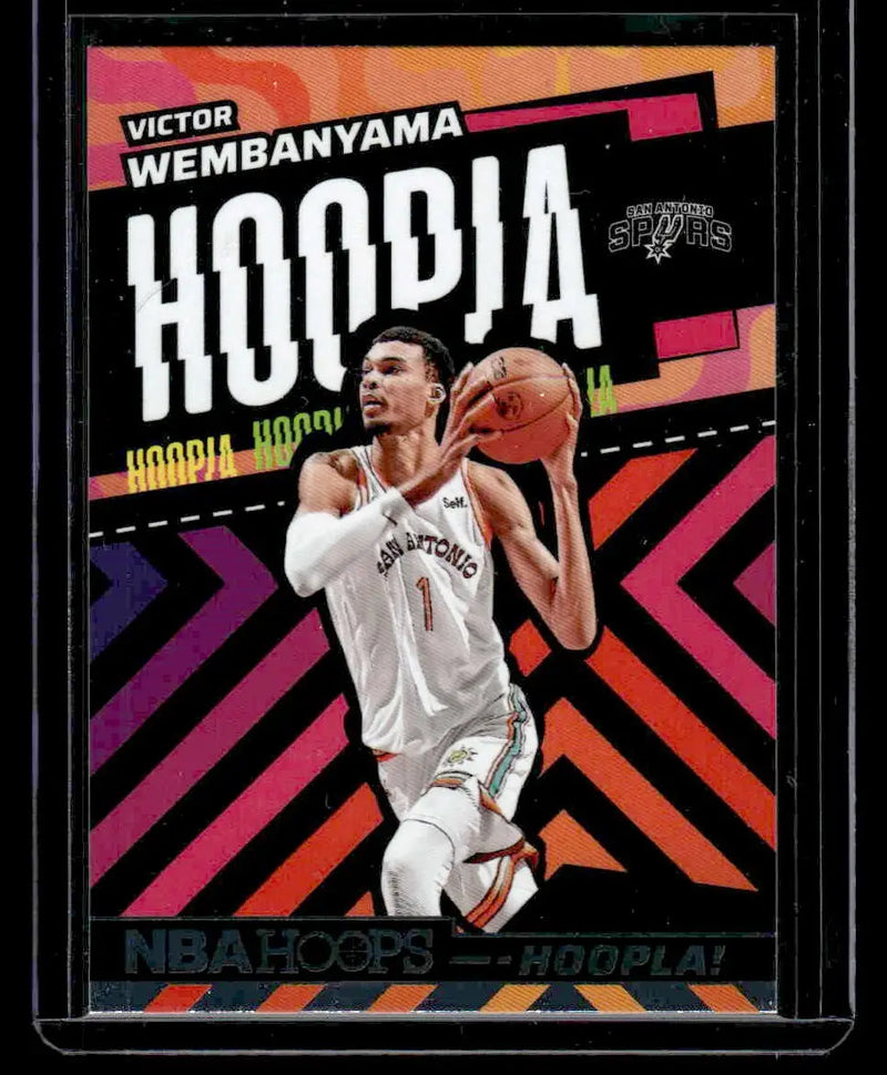 2024-25 Hoops #12 Victor Wembanyama Hoopla - Basketball Card Single