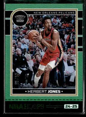 2024-25 Hoops #14 Herbert Jones Green #/99 - Basketball Card Single