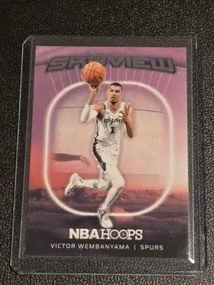 2024-25 Hoops #16 Victor Wembanyama Skyview - Basketball Card Single