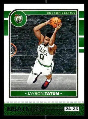 2024-25 Hoops #172 Jayson Tatum Base Boston Celtics - Basketball Card Single