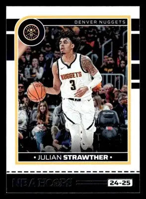 2024-25 Hoops #174 Julian Strawther - Basketball Card Single