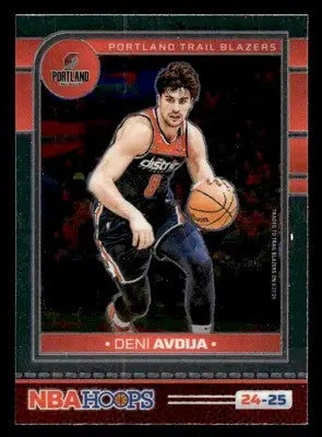 2024-25 Hoops #183 Deni Avdija Premium - Basketball Card Single