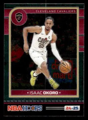 2024-25 Hoops #206 Isaac Okoro Premium Cleveland Cavaliers - Basketball Card Single