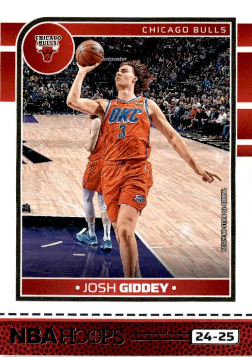 2024-25 Hoops #217 Josh Giddey - Basketball Card Single