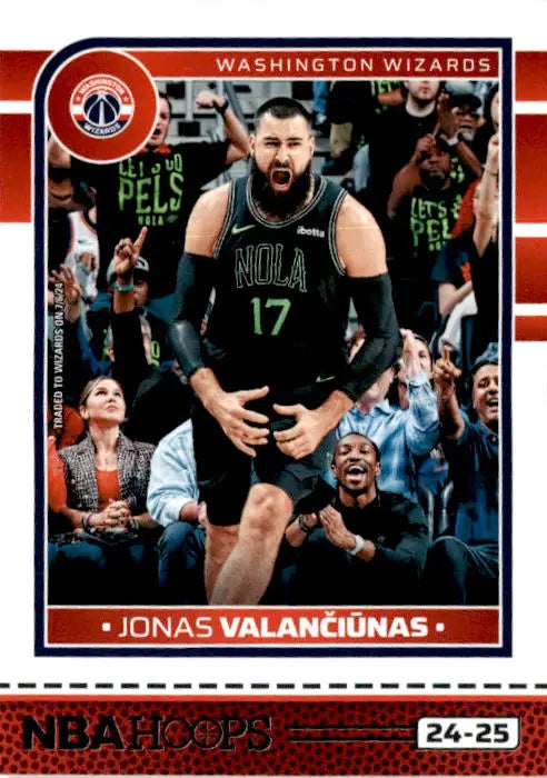 2024-25 Hoops #229 Jonas Valanciunas - Basketball Card Single