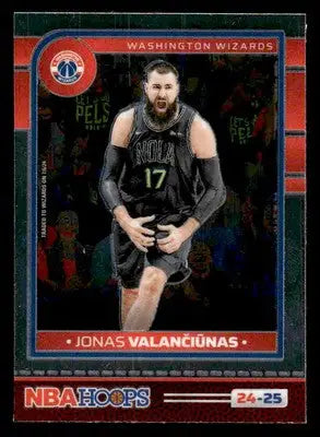 2024-25 Hoops #229 Jonas Valanciunas Premium - Basketball Card Single