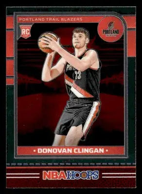 2024-25 Hoops #237 Donovan Clingan Premium - Basketball Card Single