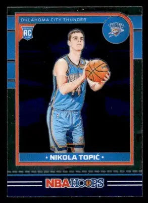 2024-25 Hoops #242 Nikola Topic Premium - Basketball Card Single
