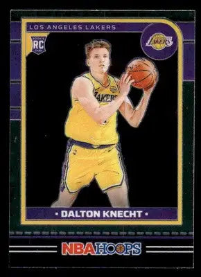 2024-25 Hoops #247 Dalton Knecht Premium - Basketball Card Single