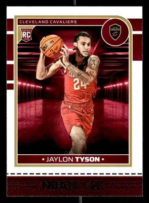 2024-25 Hoops #250 Jaylon Tyson Base RC Cleveland Cavaliers - Basketball Card Single