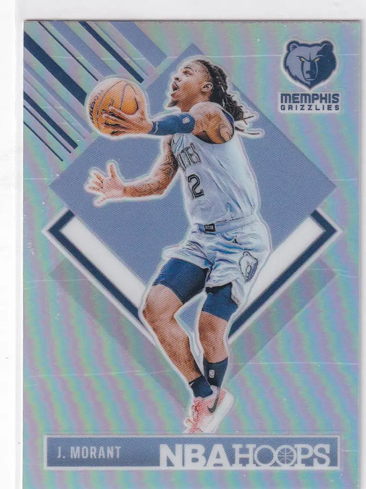 2024-25 HOOPS #288 JA MORANT SILVER- MEMPHIS GRIZZLIES