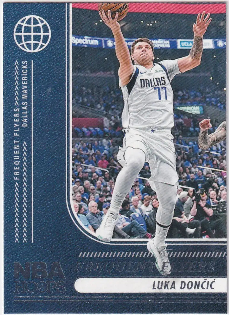 2024-25 HOOPS #3 LUKA DONCIC FREQUENT FLYERS- DALLAS MAVERICKS - Basketball Card Single