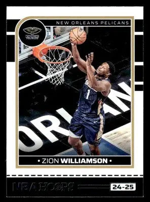 2024-25 Hoops #34 Zion Williamson - Basketball Card Single