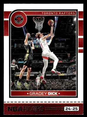2024-25 Hoops #42 Gradey Dick - Basketball Card Single