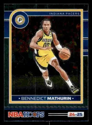 2024-25 Hoops #56 Bennedict Mathurin Premium - Basketball Card Single
