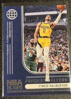 2024-25 Hoops #7 Tyrese Haliburton Frequent Flyers - Basketball Card Single