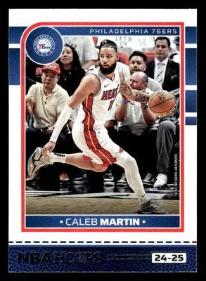 2024-25 Hoops #75 Caleb Martin Base Philadelphia 76ers - Basketball Card Single