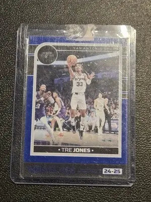 2024-25 Hoops #83 Tre Jones Blue - Basketball Card Single