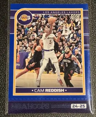 2024-25 Hoops #92 Cam Reddish Blue - Basketball Card Single