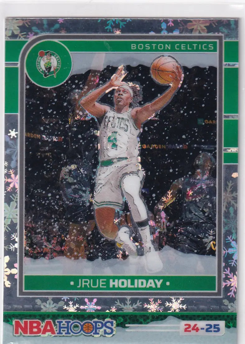 2024-25 HOOPS #93 JRUE HOLIDAY WINTER- BOSTON CELTICS - Basketball Card Single