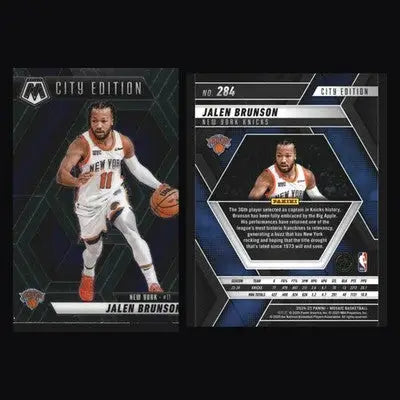 2024-25 Mosaic City Edition #284 Jalen Brunson New York Knicks